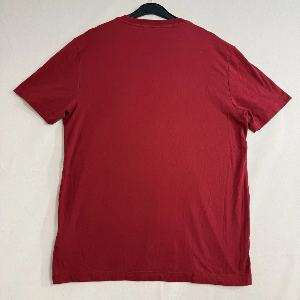 True Religion T Shirt Men Medium Red Shirt Mens